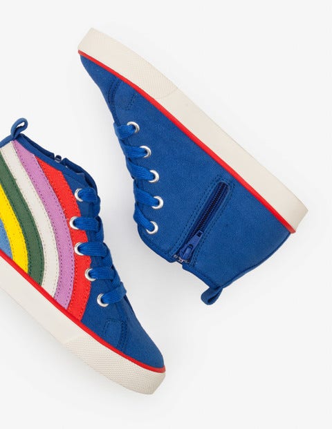 Canvas High Tops - Duke Blue Canvas High Tops - Duke Blue