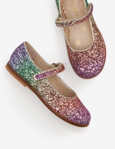 Party Mary Janes - Rainbow Glitter Party Mary Janes - Rainbow Glitter
