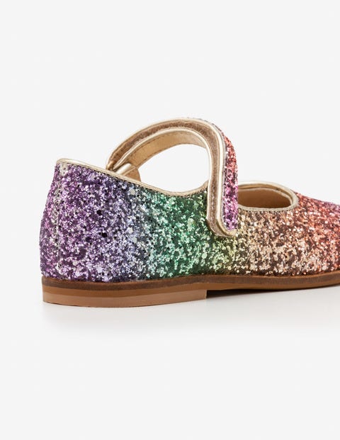Party Mary Janes - Rainbow Glitter Party Mary Janes - Rainbow Glitter