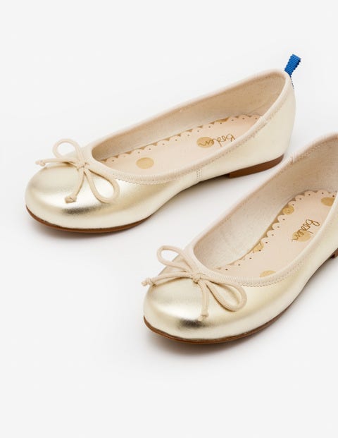 Ballet Flats - Gold Metallic Ballet Flats - Gold Metallic