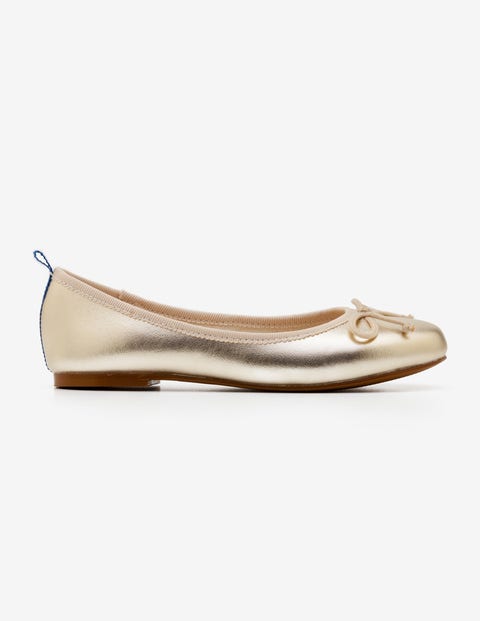 Ballet Flats - Gold Metallic Ballet Flats - Gold Metallic
