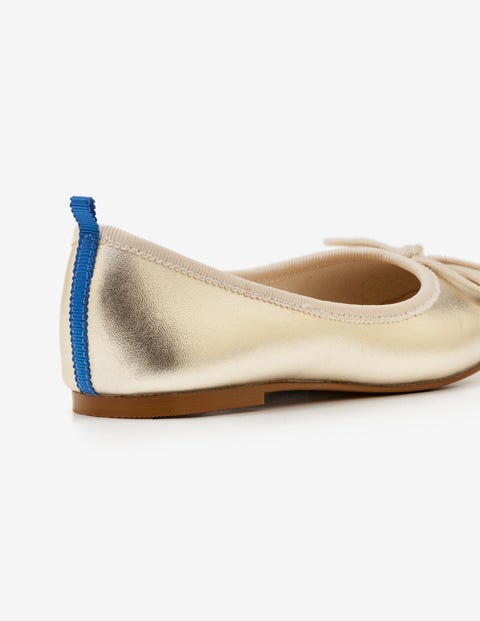 Ballet Flats - Gold Metallic Ballet Flats - Gold Metallic