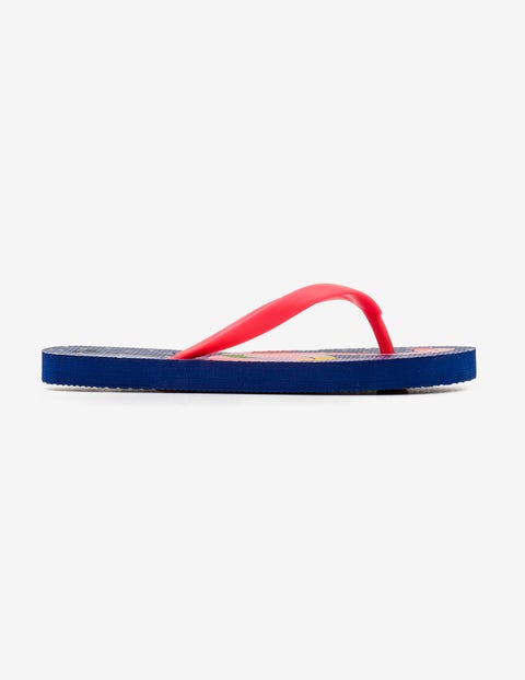 Printed Flip-Flops - Duke Blue Printed Flip-Flops - Duke Blue