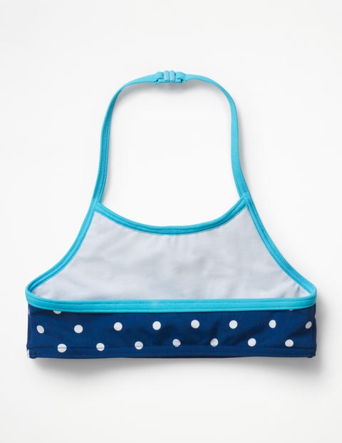 Pretty Bikini Top - Deep Sea Blue/Ivory Spot Pretty Bikini Top - Deep Sea Blue/Ivory Spot