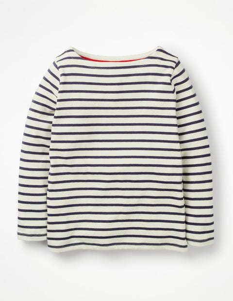 Breton T-Shirt - Ecru/School Navy Breton T-Shirt - Ecru/School Navy