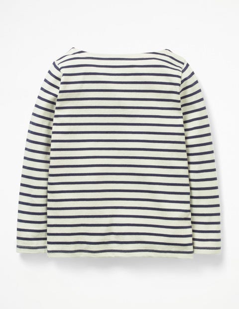 Breton T-Shirt - Ecru/School Navy Breton T-Shirt - Ecru/School Navy