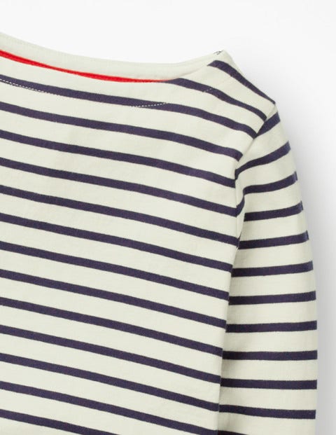Breton T-Shirt - Ecru/School Navy Breton T-Shirt - Ecru/School Navy