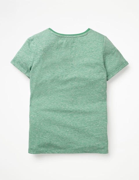 Fun Animal Printed T-Shirt - Jungle Green Bunny Fun Animal Printed T-Shirt - Jungle Green Bunny