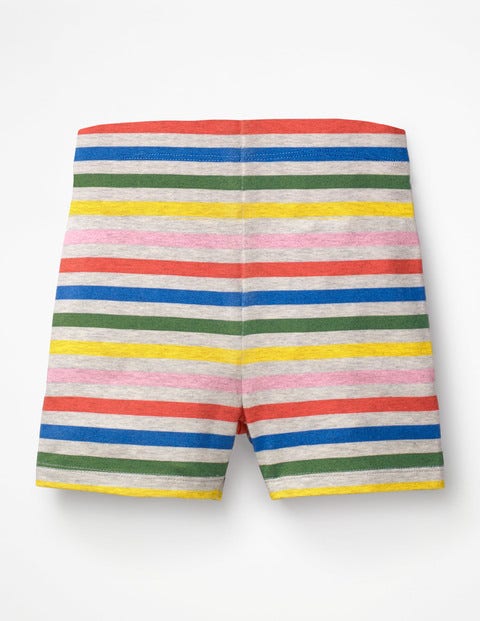 Jersey Shorts - Grey Marl Rainbow Jersey Shorts - Grey Marl Rainbow