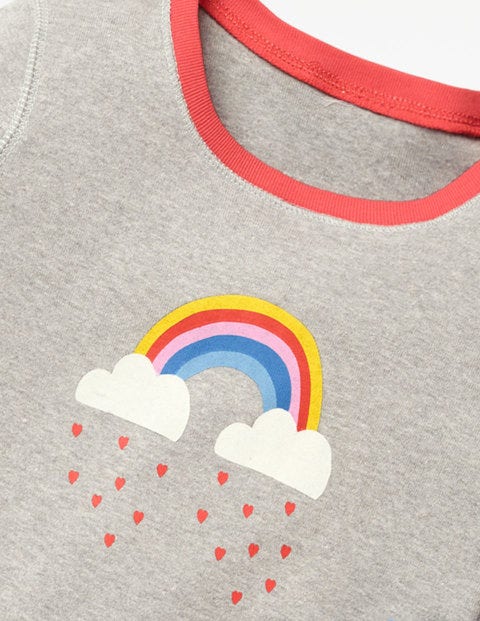 Pyjama Long Cosy - Motif Love Clouds bleu lac Pyjama Long Cosy - Motif Love Clouds bleu lac