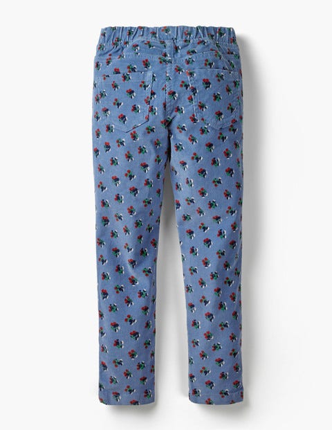 Cord Leggings - Boathouse Blue Vintage Posy Cord Leggings - Boathouse Blue Vintage Posy