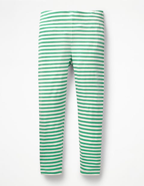 Stripe & Spot Leggings - Jungle Green/Ivory Stripe & Spot Leggings - Jungle Green/Ivory