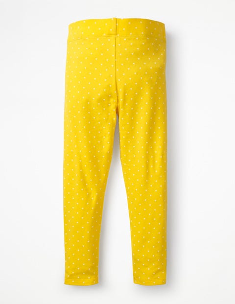 Stripe & Spot Leggings - Sunshine Yellow Pin Spot Stripe & Spot Leggings - Sunshine Yellow Pin Spot