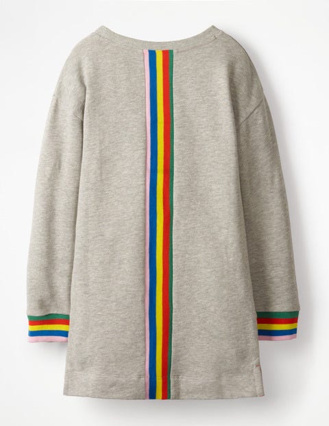 Sweatshirt Dress - Grey Marl Sweatshirt Dress - Grey Marl