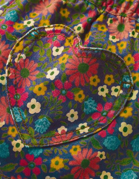 Heart Pocket Shorts - Multi Jolly Floral Heart Pocket Shorts - Multi Jolly Floral