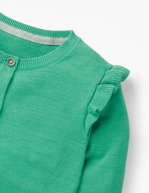 Frilly Cardigan - Jungle Green Frilly Cardigan - Jungle Green