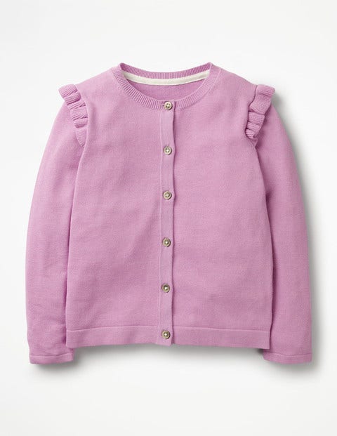 Frilly Cardigan - Lilac Pink Frilly Cardigan - Lilac Pink