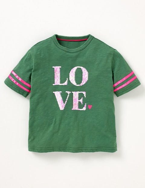 Love T-Shirt - Rosemary Green Love Love T-Shirt - Rosemary Green Love