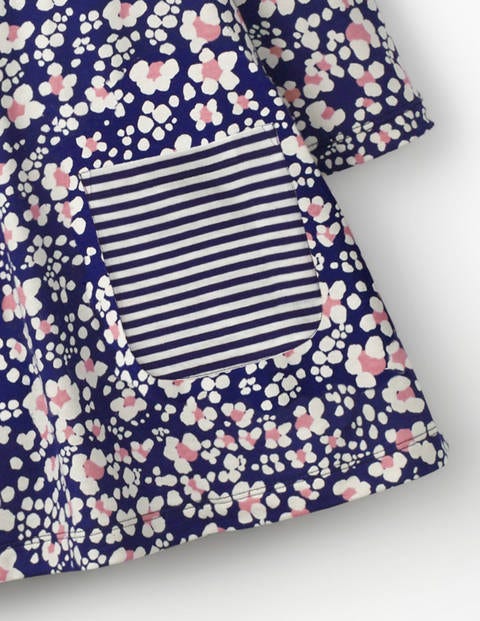 Printed Tunic - Starboard Blue Animal Print Printed Tunic - Starboard Blue Animal Print