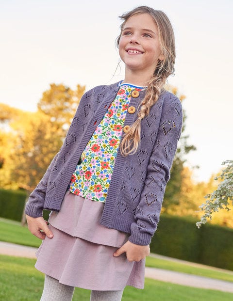 Cosy Cardigan - Violet Grey Cosy Cardigan - Violet Grey
