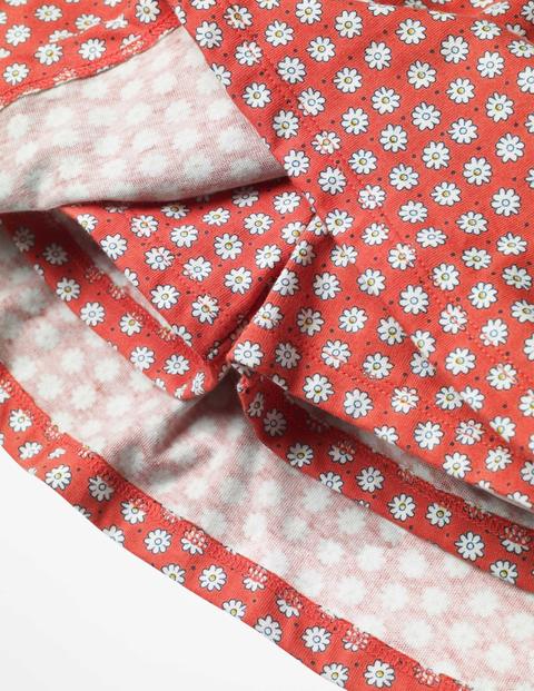 Jersey Skort - Jam Red Daisy Dot Jersey Skort - Jam Red Daisy Dot