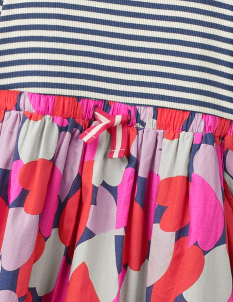 Hotchpotch Dress - Starboard Blue Camo Hearts Hotchpotch Dress - Starboard Blue Camo Hearts