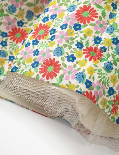 Vintage Dress - Multi Jolly Floral Vintage Dress - Multi Jolly Floral