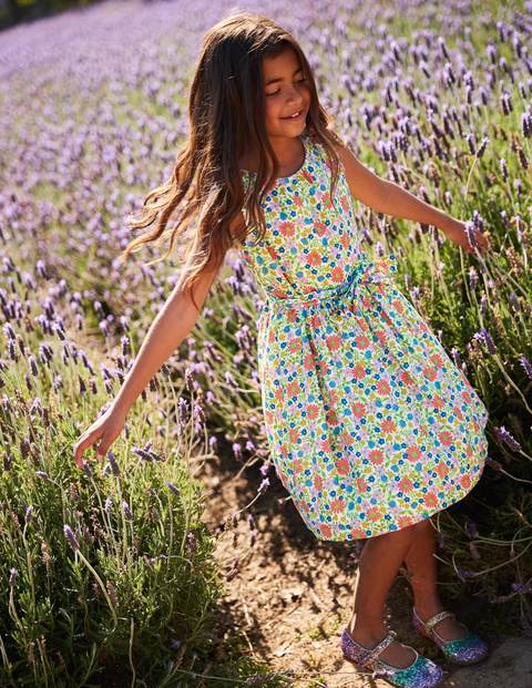 Vintage Dress - Multi Jolly Floral Vintage Dress - Multi Jolly Floral