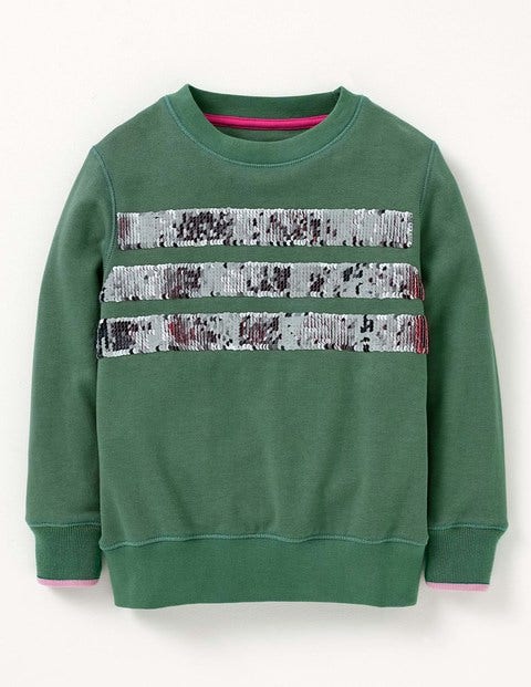 Colour-Change Sweatshirt - Rosemary Green Colour-Change Sweatshirt - Rosemary Green