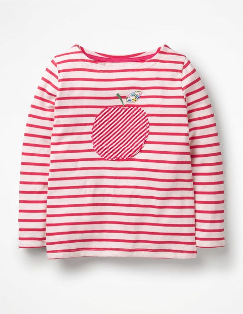 Fun Detailed Breton - Ivory/Beam Red Apple Fun Detailed Breton - Ivory/Beam Red Apple