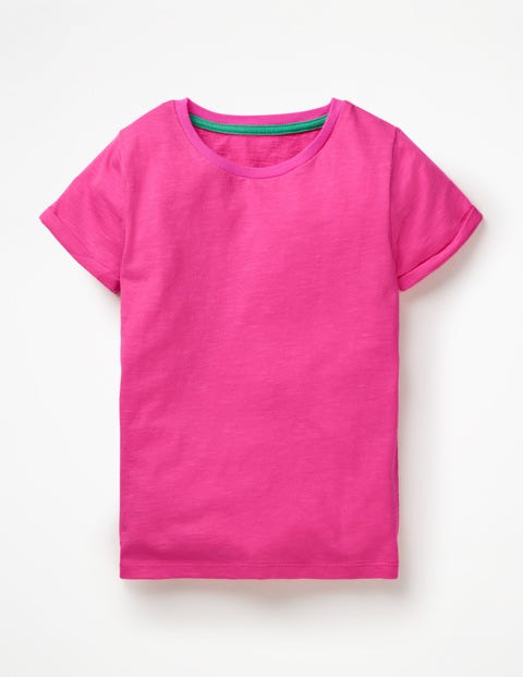 Slub T-Shirt - Festival Pink Slub T-Shirt - Festival Pink