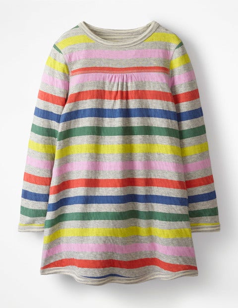Reversible Jersey Dress - Rainbow Multistripe Reversible Jersey Dress - Rainbow Multistripe