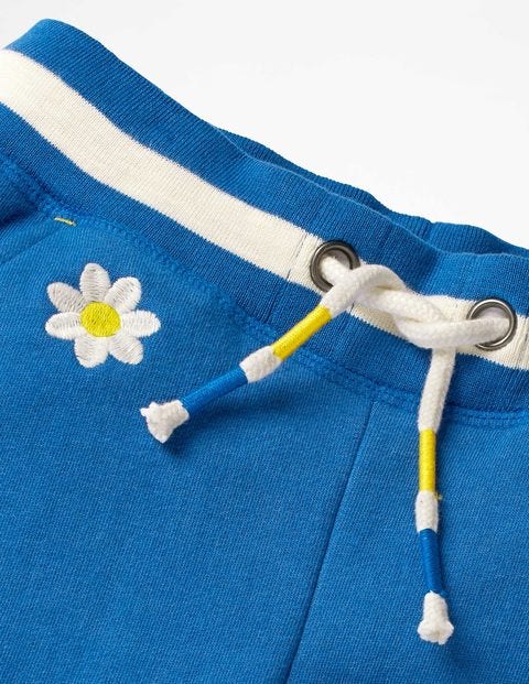 Detailed Joggers - Duke Blue Flowers Detailed Joggers - Duke Blue Flowers