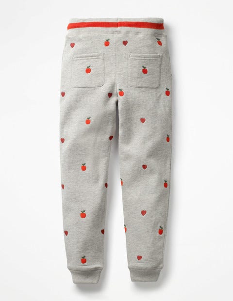 Detailed Joggers - Grey Marl Apples Detailed Joggers - Grey Marl Apples