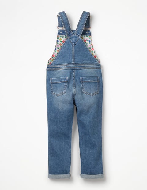 Fun Dungarees - Light Vintage Rainbow Fun Dungarees - Light Vintage Rainbow
