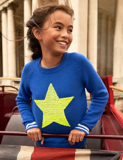 Happy Days Jumper - Duke Blue Star Happy Days Jumper - Duke Blue Star