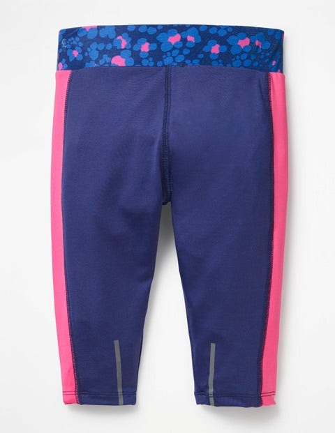 Active Cropped Leggings - Starboard Blue Active Cropped Leggings - Starboard Blue