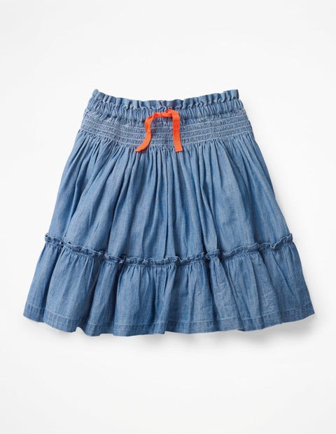 Twirly Skirt - Chambray Blue Twirly Skirt - Chambray Blue