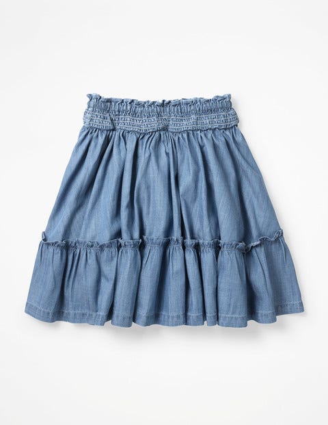 Twirly Skirt - Chambray Blue Twirly Skirt - Chambray Blue