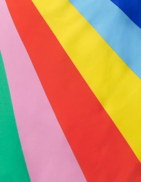 Cross-Back Swimsuit - Rainbow Cross-Back Swimsuit - Rainbow