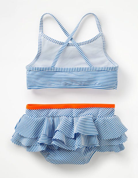 Schönes Bikini-Set - Naturweiß/Kapitänsblau Schönes Bikini-Set - Naturweiß/Kapitänsblau