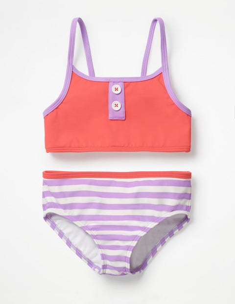 Ensemble De Bikini Rayé - Rouge confiture Ensemble De Bikini Rayé - Rouge confiture