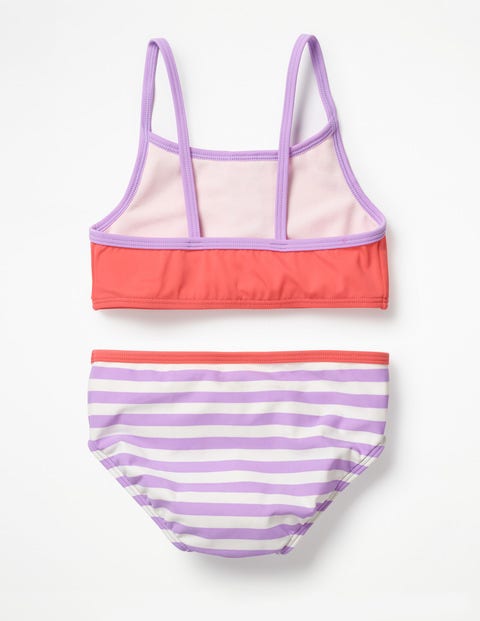 Ensemble De Bikini Rayé - Rouge confiture Ensemble De Bikini Rayé - Rouge confiture