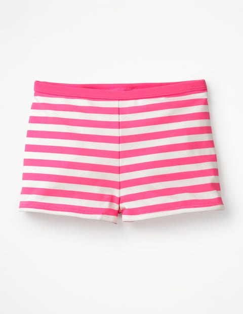 Swim Shorts - Coral Pink/Ivory Swim Shorts - Coral Pink/Ivory