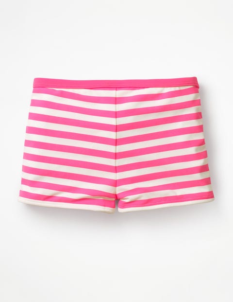 Swim Shorts - Coral Pink/Ivory Swim Shorts - Coral Pink/Ivory