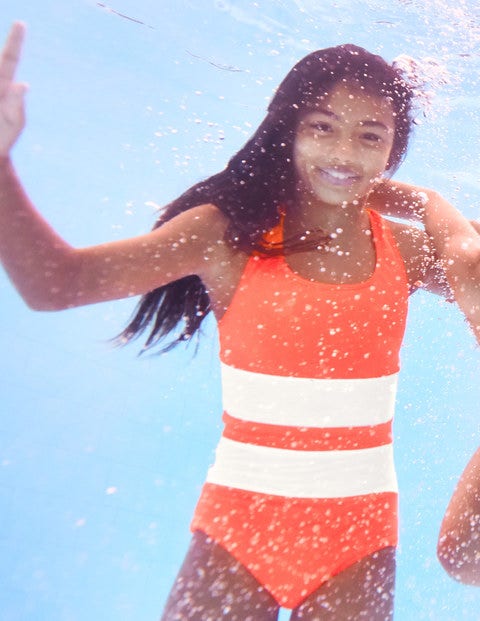 Racer-Back Swimsuit - Neon Grapefruit Pink Racer-Back Swimsuit - Neon Grapefruit Pink