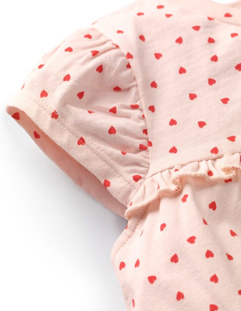 Pretty Pyjamas - Parisian Pink/Jam Red Hearts Pretty Pyjamas - Parisian Pink/Jam Red Hearts