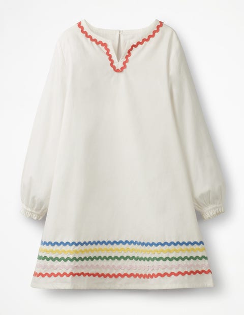 Colourful Kaftan - Ecru Colourful Kaftan - Ecru