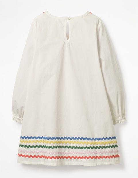 Colourful Kaftan - Ecru Colourful Kaftan - Ecru