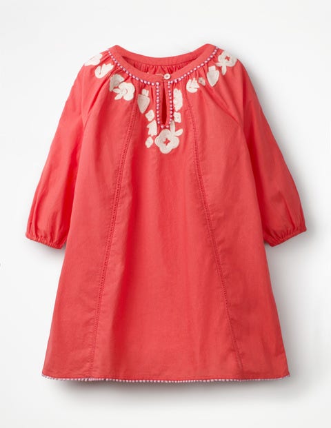 Embroidered Kaftan - Jam Red Embroidered Kaftan - Jam Red